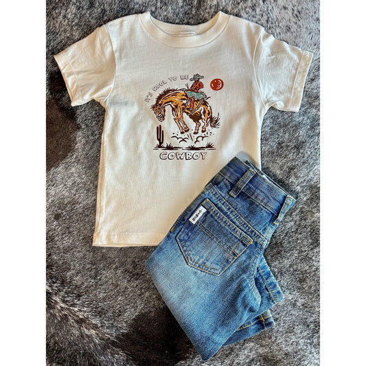 2 Cool 2 Be Cowboy Tee