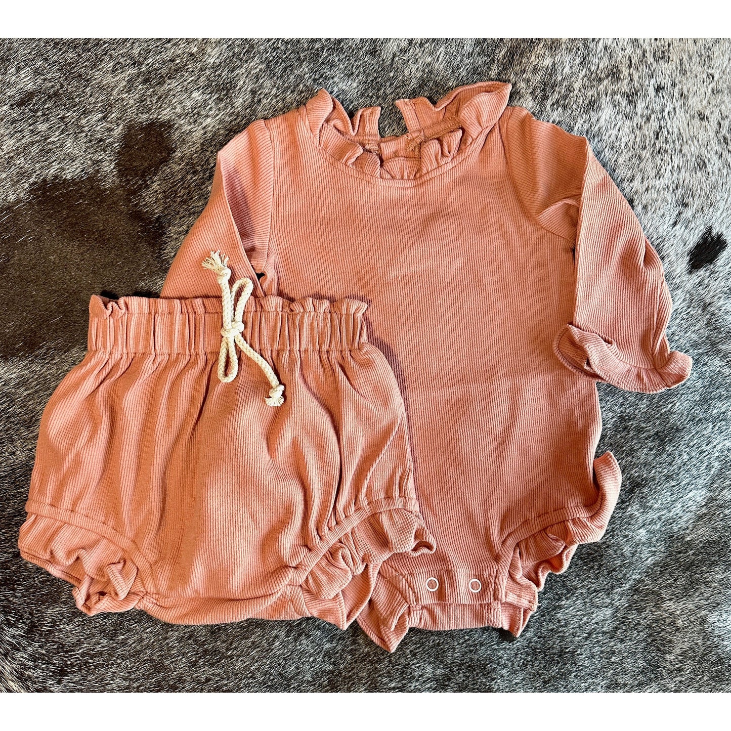 2 Piece Ruffle Set
