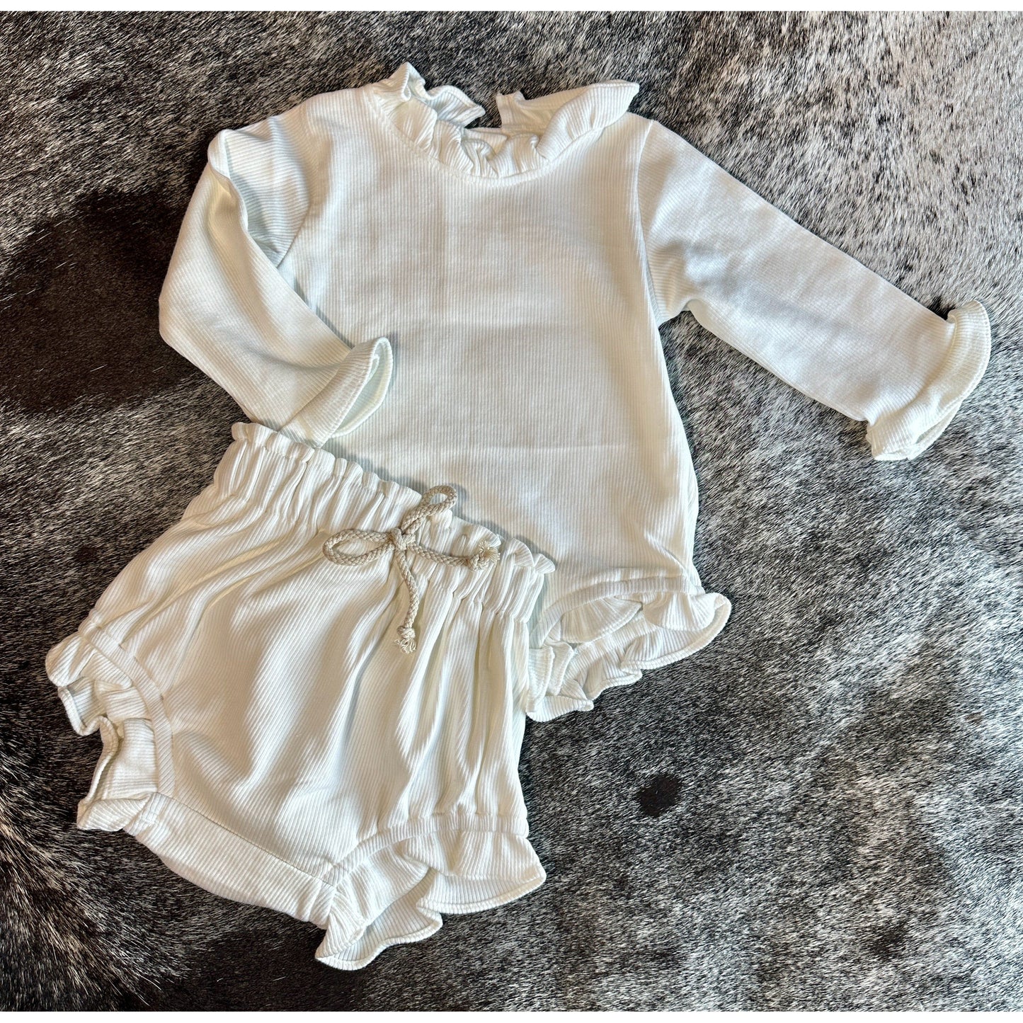2 Piece Ruffle Set