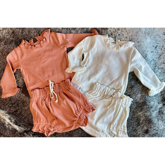 2 Piece Ruffle Set